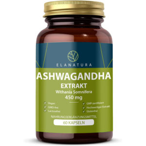 ashwagandha extrakt 450 mg elanatura